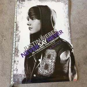 Justin Bieber Never Say Never Movie Poster